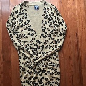 Leopard cardigan